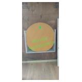 (4) Four Foot Round Wooden Discs (4) Four Foot Round Wooden Discs