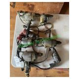 (7) Corded Drills in Group (7) Corded Drills in Group
