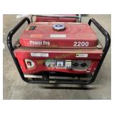 Power Pro 2200 Gas Generator Power Pro 2200 Gas Generator