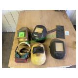 (4) Welding Helmets and Goggles (4) Welding Helmets and Goggles