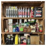 Assorted Oil, Adhesives, Sealants, Aerosols, More Assorted Oil, Adhesives, Sealants, Aerosols, More