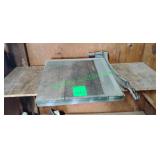Antique Paper Cutter Antique Paper Cutter