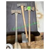 (3) Double Bit Axes (3) Double Bit Axes