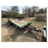 PJ Trailers Tandem Axle Equipment Trailer