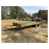 Heavy Duty Tandem Axle Equipment Trailer