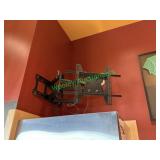 Wall Mounted T.V. Mount in Bar Area