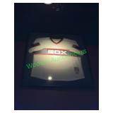 Framed Sox Jersey