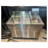 LaCrosse Stainless Steel Dual Base Bar Sink