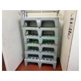 (6) 48"x21" Metro Plastic Dunnage Racks