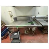 Stainless Steel Drain Table w/ Sink