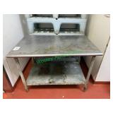 48"x30" Stainless Steel Table