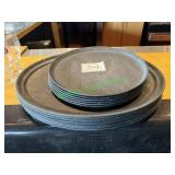 (8) 24" Serving Trays, (6) 14" Serving Trays