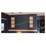 (6) Wall Mounted Cubbies