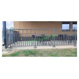 14"Section of Heavy Steel Patio Railing