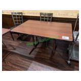 48" x 30" Dual Base DIning Room Table