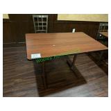 48" x 30" Dual Base DIning Room Table