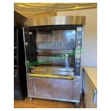 Rotisol Gas Fired Barbeque Machine/Rotissere