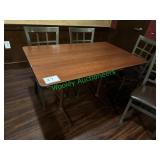 48" x 30" Dual Base DIning Room Table