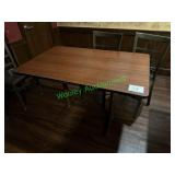 48" x 30" Dual Base DIning Room Table