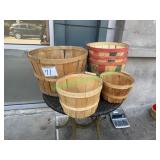 (6) Produce Baskets