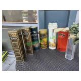 (6) Liquor Tins