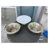 (3) Ceramic Bowls