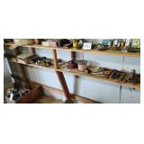 Assorted Lathe Tools and Wiring and Trailer Balls