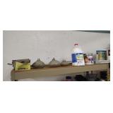 Assorted Items on Top Shelf
