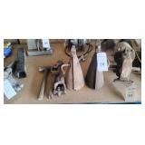 Pair of Jack Stands and Assorted U Joints