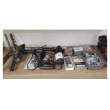 (3) Hand Grinders, Hose Clamps, Screws