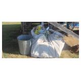 Large Bulk Bag of Burning Coal and Forge