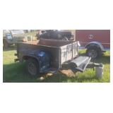 Shop Built Ford Truck Bed Tag Trailer w/ Tarp