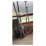 (3) Assorted Boat Paddles, 12V Trolling Motor