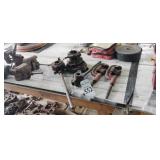 Pair of Pipe Cutters & (3) Pipe Threading Wrenches