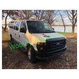 2008 Ford E-Series Passenger Van - No Title