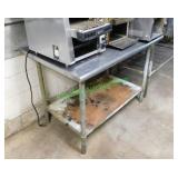 48"x30"x33" Stainless Steel Table
