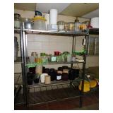 48"x24"x72" Metal Product Shelf (no contents)