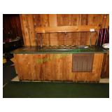 97"x33.5" Refrigerated Salad Bar