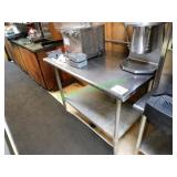 48"x30"x36" Stainless Steel Table