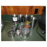 Stainless Mixing Cups & Attachments