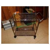 Metal Wire Bus Cart