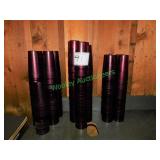 135+/- Red Plastic Cups in Group