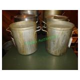 (2) Metal Cook Pots 10"x12"