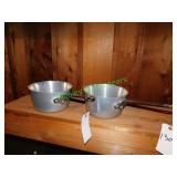 (2) 9" Cook Pots