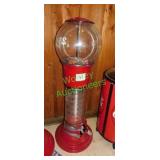 Beaver Road Runner Gum Ball Machine