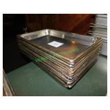 (17) Stainless Steel Full Size Inserts in Group