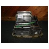 (18) Stainless Lids in Group