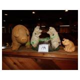 Pigs in Group - 3pcs