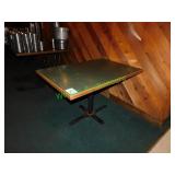 31"x46" Dining Room Table - Green 4-Top