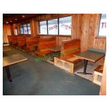 (6) Sections Built in Booth Seating